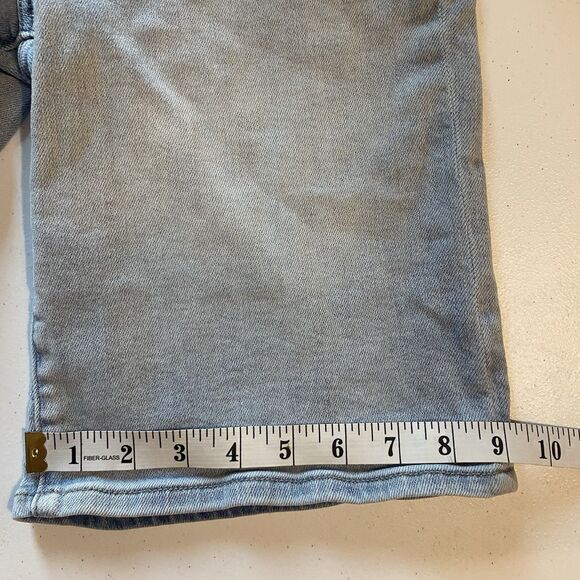 KUT From The Kloth Shorts Catherine Boyfriend Women's Sz 4 Light Wash Bermuda - Picture 9 of 10